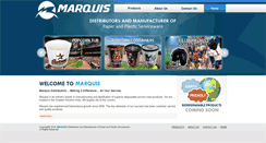 Desktop Screenshot of marquisdistributors.com